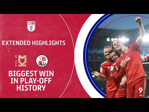 FC MK Milton Keynes Dons 1-5 FC Crawley Town