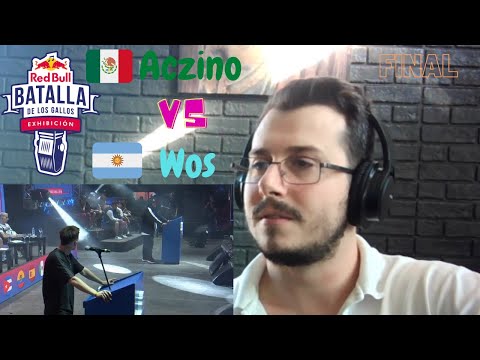 Italiano Reaccionando WOS vs ACZINO - Final | Red Bull Internacional 2018 REACTION