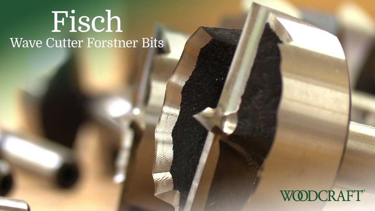 Fisch 7Piece Wave Cutter Forstner Drill Bit Set