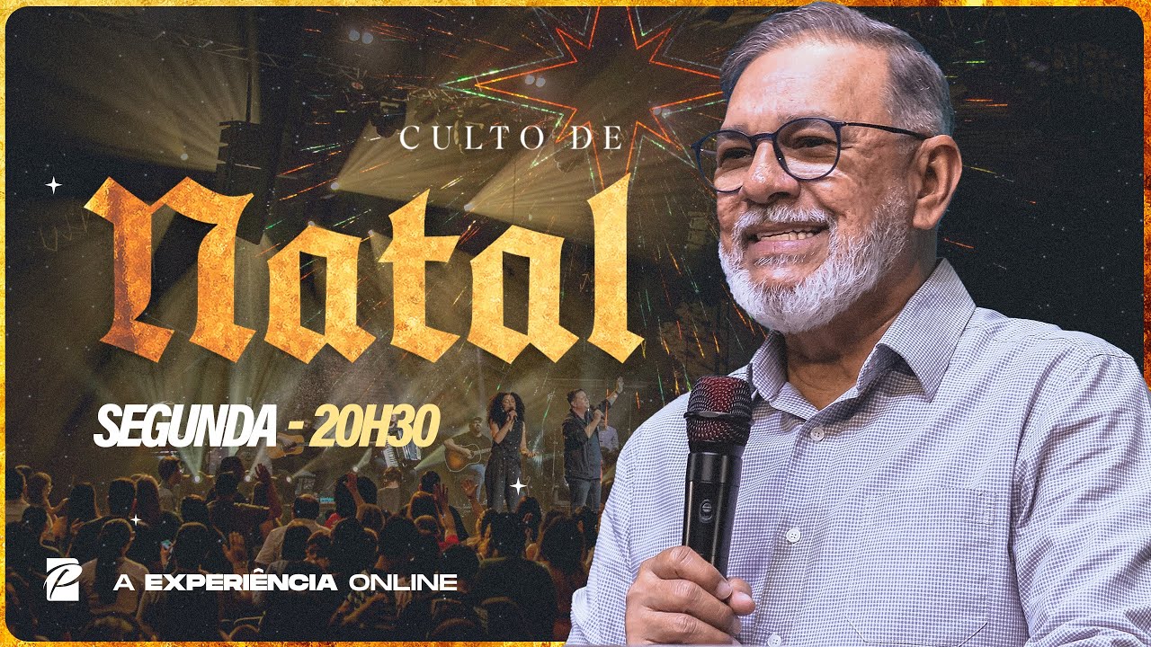 Culto Online 20h30 | Segunda, 23/12/2024 | Paz Church São Paulo