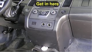 Ford Taurus Police Interceptor Trim Panel removal