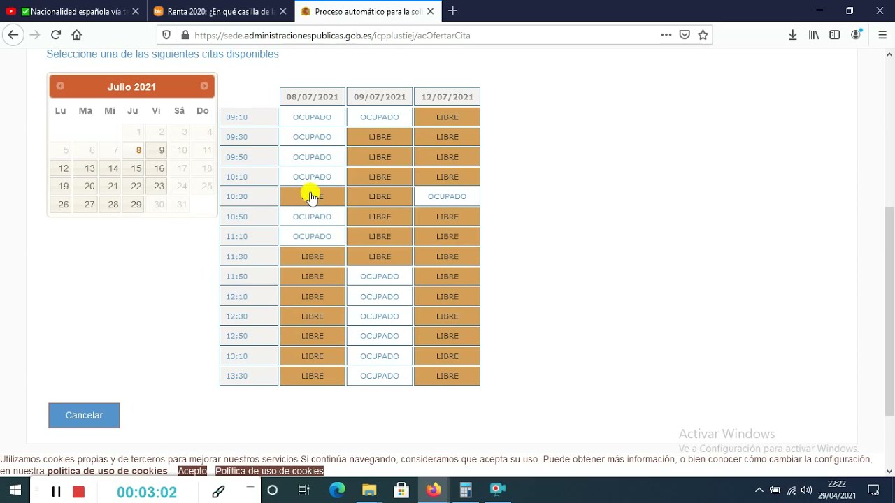 Como solicitar cita previa del registro civil