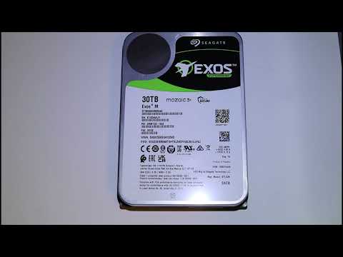 Seagate Exos M mit 30 TB (MOZAIC 3+) im Soundcheck