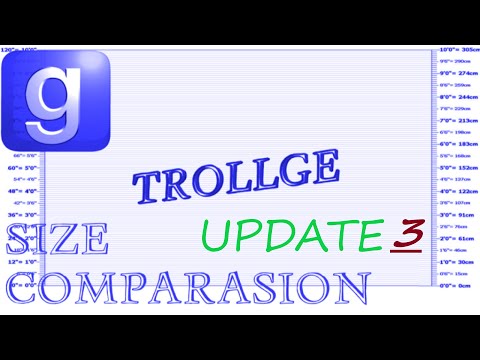 GMod Trollge Size Comparison!!! **UPDATE 3**