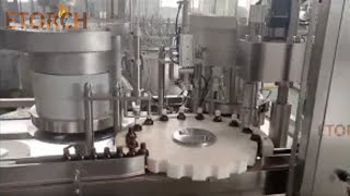 Filling and Capping Machine | 100 ml Glass bottle 40 BPM