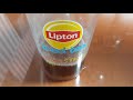 초예 ASMR Peach Ice Tea 만들기 Lipton