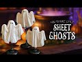 Spooky And Cute How To Make Tiny Sheet Ghosts For Halloween