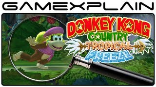 Donkey Kong Country: Tropical Freeze - E3 Trailer Analysis (Secrets & Hidden Details)