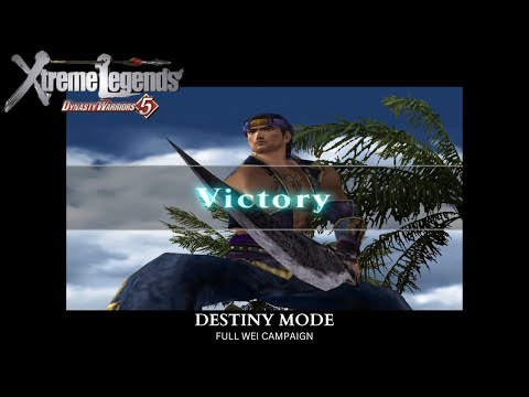 Dynasty Warriors 5: Xtreme Legends | Destiny Mode | Full Campaign