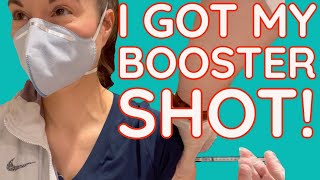 I Got My Booster Shot! COVID 19 Vaccine Third Dose Experience Vlog (Pfizer-BioNTech)