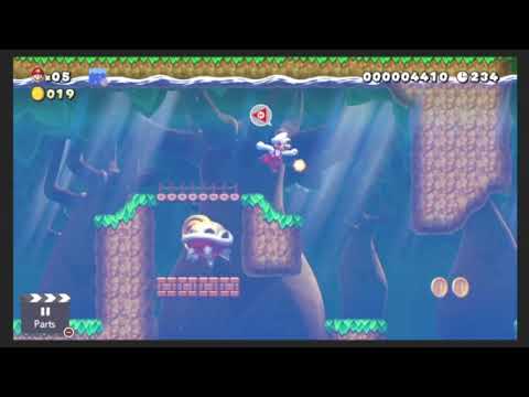 SMM2 Soundfrog Job 2: Hold Your Breath