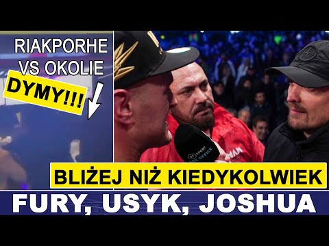 AWANTURA OKOLIE I RIAKPORHE, USYK I FURY BLISKO, A MEYNA - KNYBA?