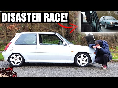 🐒 BROKE MY RENAULT 5 GT TURBO STREET RACING!