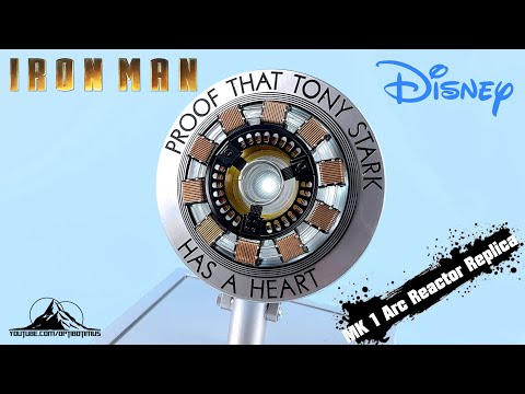 Disney Marvel's IRON MAN MARK 1 ARC REACTOR Replica Video Review