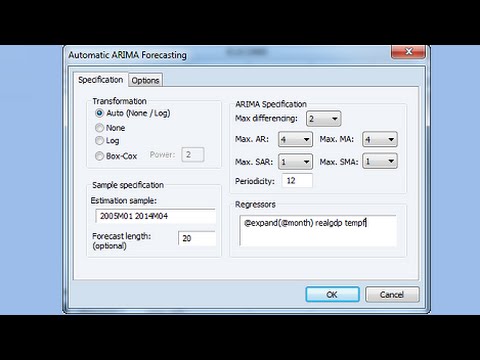 Automatic ARIMA Forecasting