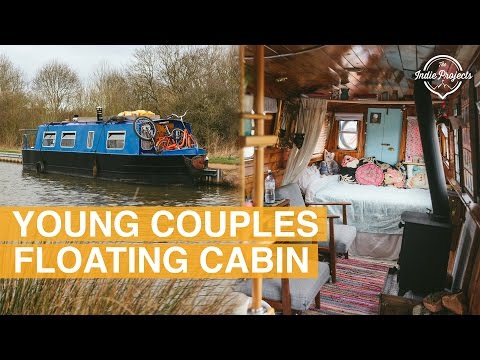Tiny House Boat Tour - English Narrowboat