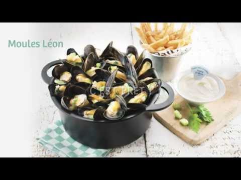 Recette Moules Leon - León de Bruxelas