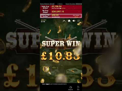 BIG WIN !!!!!! Last Chance Saloon 20p spin