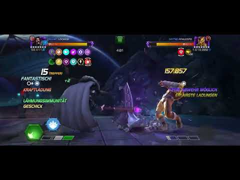 Mcoc AW season !! Serpent vs Shocker Node 1 