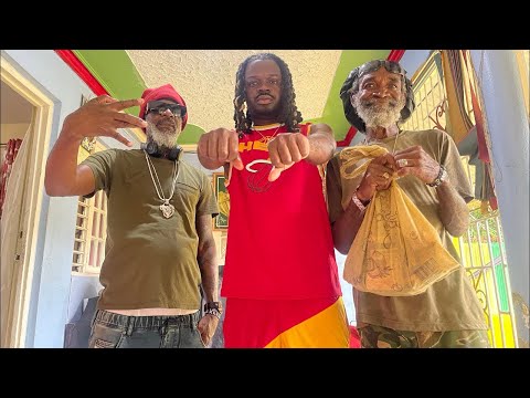 A Day with Gabbidon visit Capleton the ￼fire man studio in Kingston Jamaica rainy day