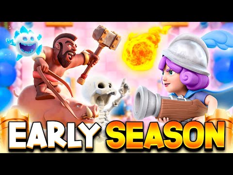 HOG 2.6 TOP LADDER FIRST PUSH EARLY SEASON - CLASH ROYALE