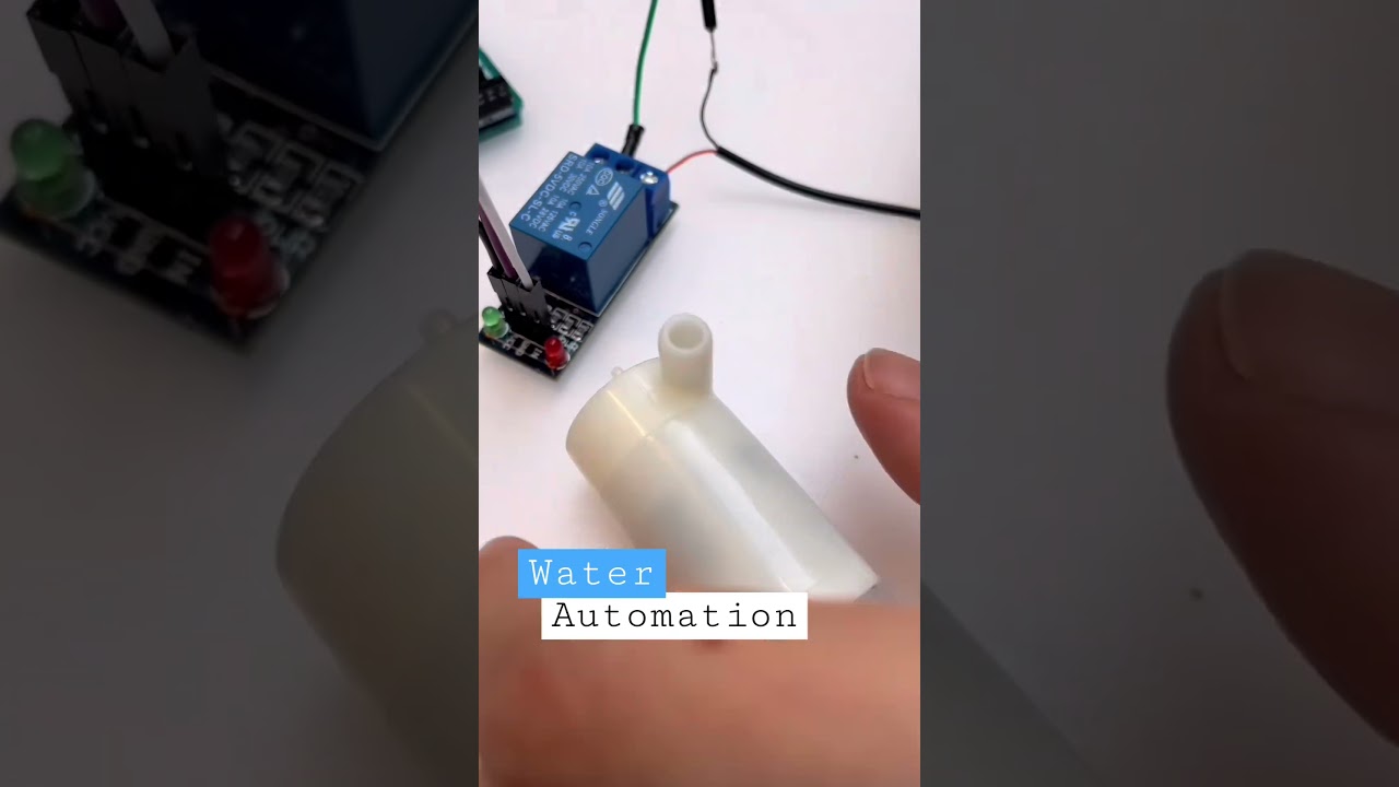 Most Satisfying Arduino DIY Water Pumping Project #arduino #electronics #electrician #engineer #diy