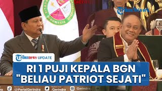 Puji Kepala BGN Kembalikan Rp 70 T, Prabowo: Nggak Pernah dalam Sejarah Pejabat Kembalikan Uang