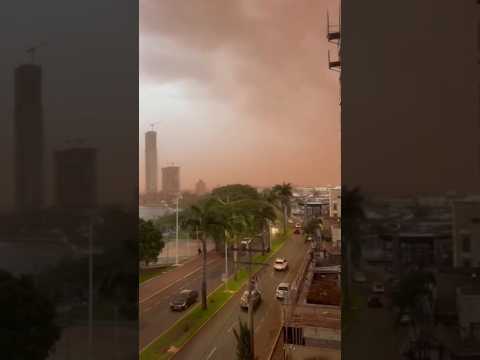 Tempestade de Poeira em Itumbiara-GO 26/08/2026