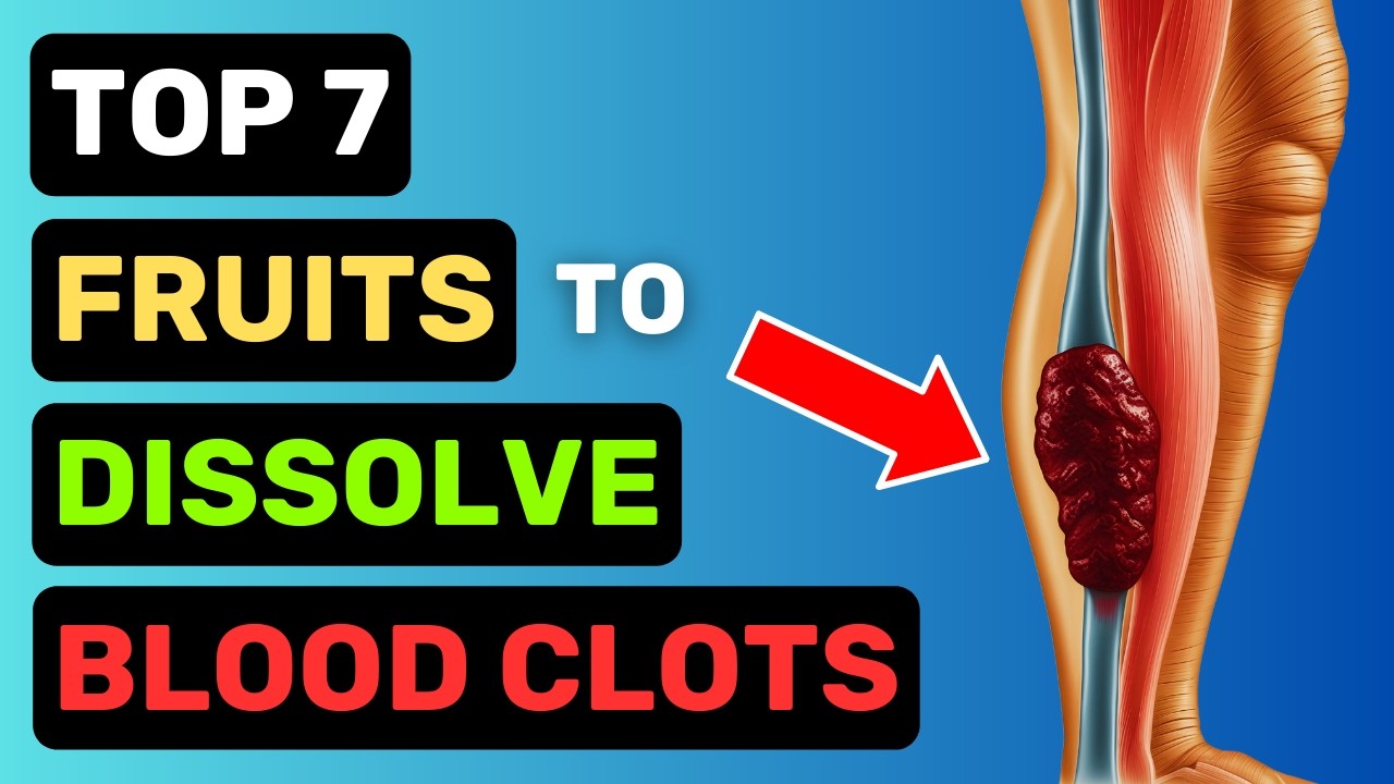 6 Fruits That Naturally Dissolve Blood Clots (Even Faster Than Pills!)