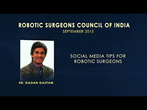Social Media Tips for Robotic Surgeons