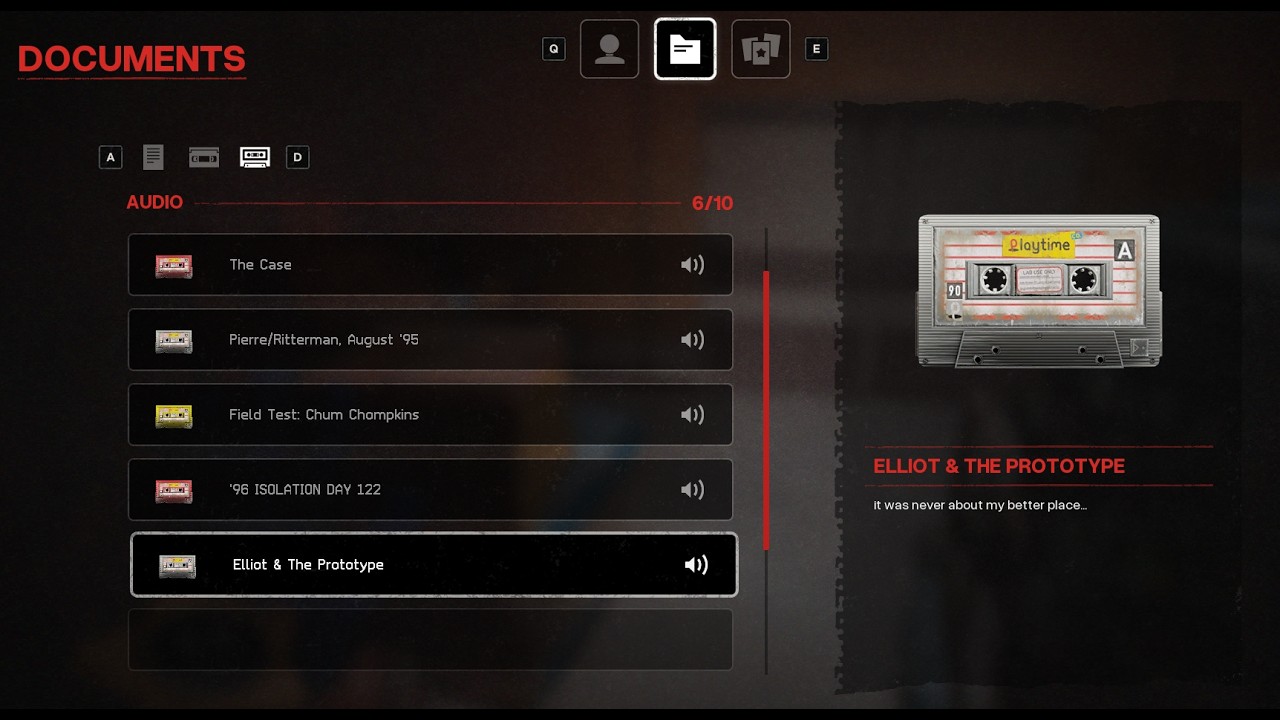 Poppy Playtime Chapter 5 Audio Tape - Elliot & The Prototype