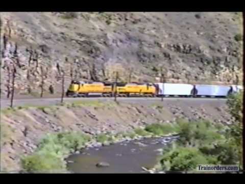 Classic Railroad Series 504 - UP in the Blue Mountains July 3, 1992