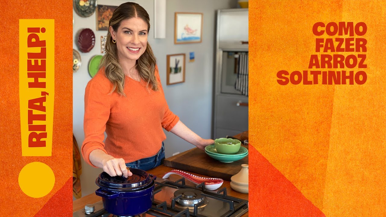 Como fazer arroz branco soltinho - Rita, Help! Me ensina a cozinhar! | Com Rita Lobo