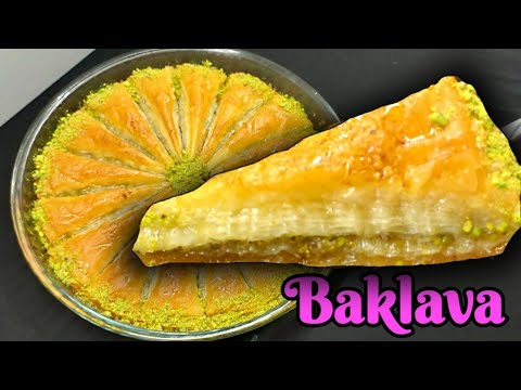 How to Make Baklava - Best Turkish Pistachio Baklava - Easy Turkish Recipes