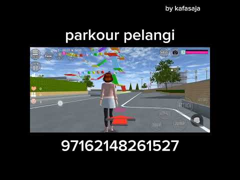 id Sakura School Simulator part 35 || parkour pelangi || #sakuraschoolsimulator #sss
