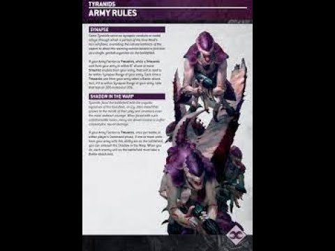 Tyranid Index 10th Edition!