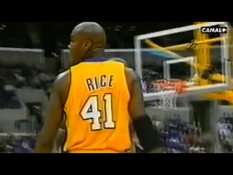 Glen Rice Lakers 25 pts vs Spurs (Christmas 1999)