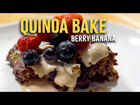 Easy & Healthy Quinoa Bake: Perfect for Breakfast or Dessert!