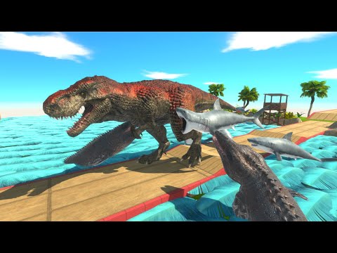 Be Fast and Cross the Bridge - Which Unit Will Cross the Bridge - Animal Revolt Battle Simulator