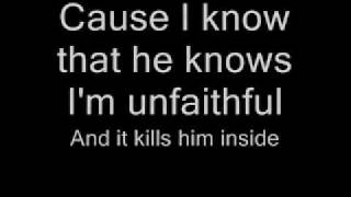 Rihanna - Unfaithful lyrics.3gp