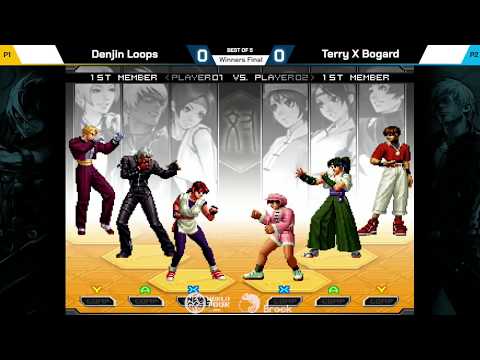 Denjin Loops vs Terry X Bogard - KOF 2002UM Neo Geo World Tour Special Stage Magfest Winners Final