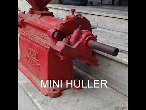 Installation of mini rice huller
