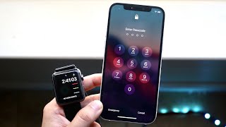 How To Unlock iPhone With Apple Watch!