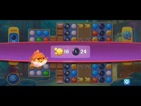 Fishdom 5906 Hard Level - NO 💣🧨💥