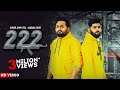 222 Official Video Tayyab Amin Teja Ft Hassan Goldy Punjabi Songs 2022 Ali Sheikh G Machine