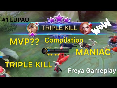 Freya Gameplays Compilations | MLBB | MOBILE LEGENDS |