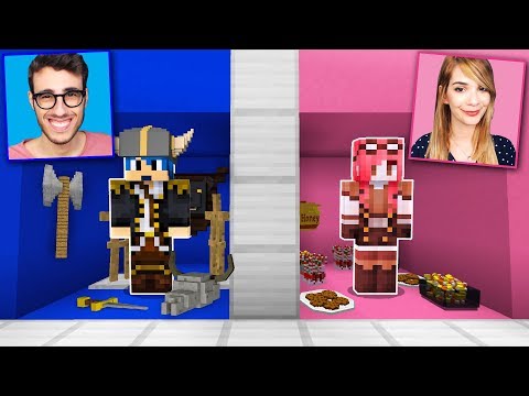 Minecraft ITA - LA STANZA DI STEF CONTRO LA STANZA DI PHERE!!