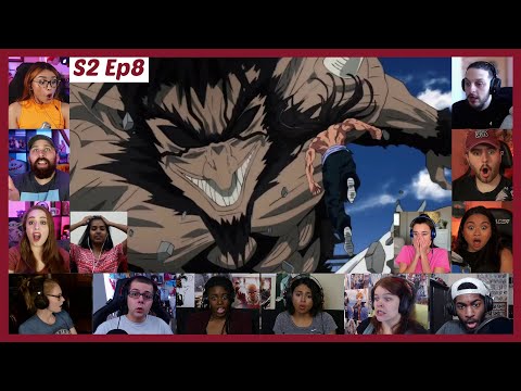 One Punch Man Season 2 Episode 8 Reaction Mashup | ワンパンマン Episode 20