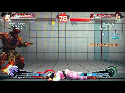 SSF4 AE 2012: tetsu-_-makoto (Makoto) vs MaaO-mAAo (T. Hawk)