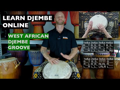 West African Djembe Groove | Learn Djembe Online